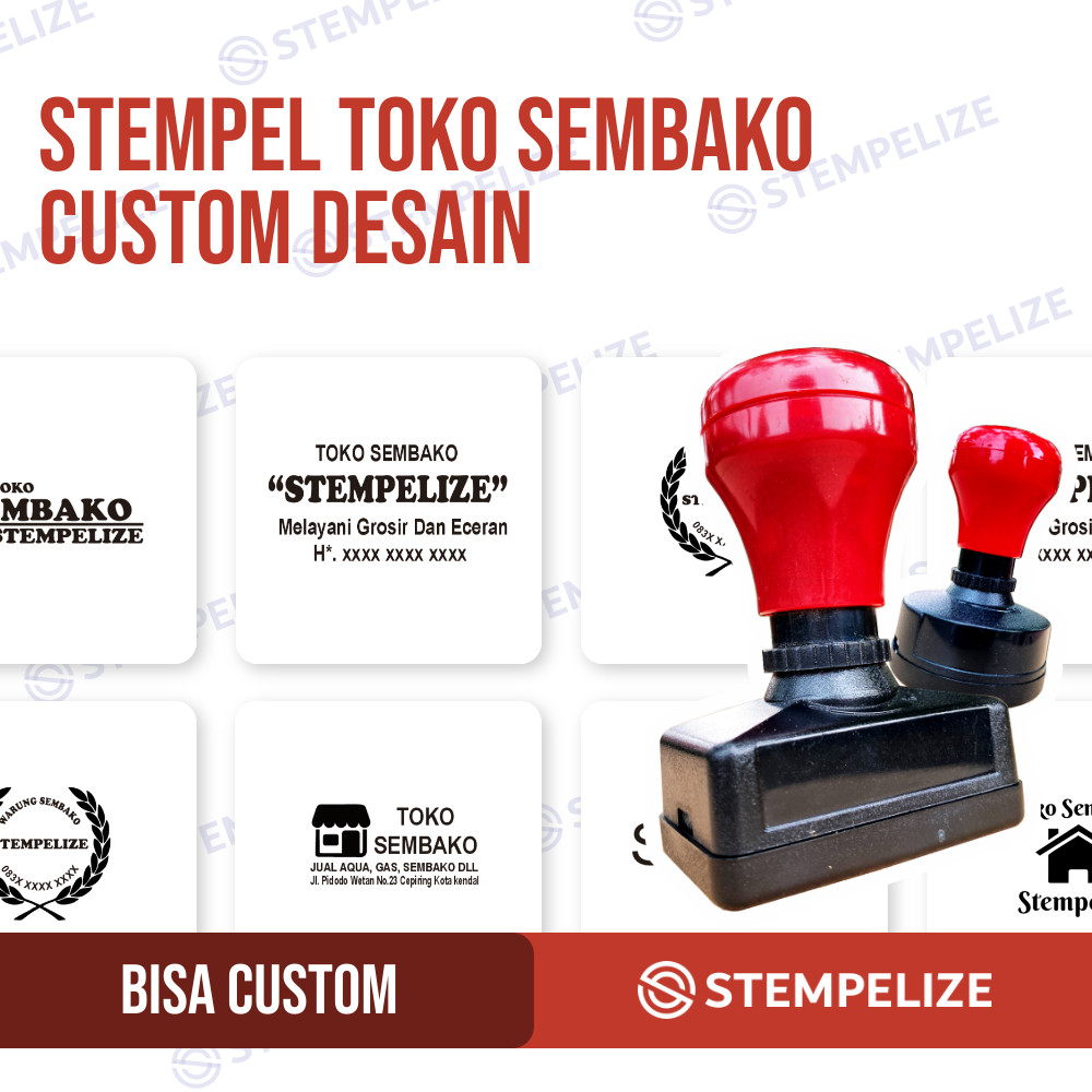 

Stempel Toko Sembako Custom Desain