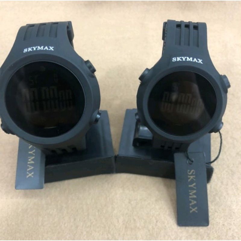 JAM TANGAN COUPLE SKYMAX 1803 ORIGINAL ANTI AIR BISA COD