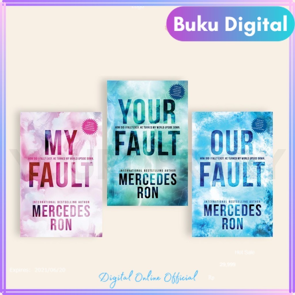 

Culpables, My Fault || Mercedes Ron