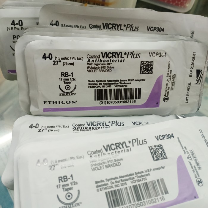 vicryl 4.0 plus vcp304