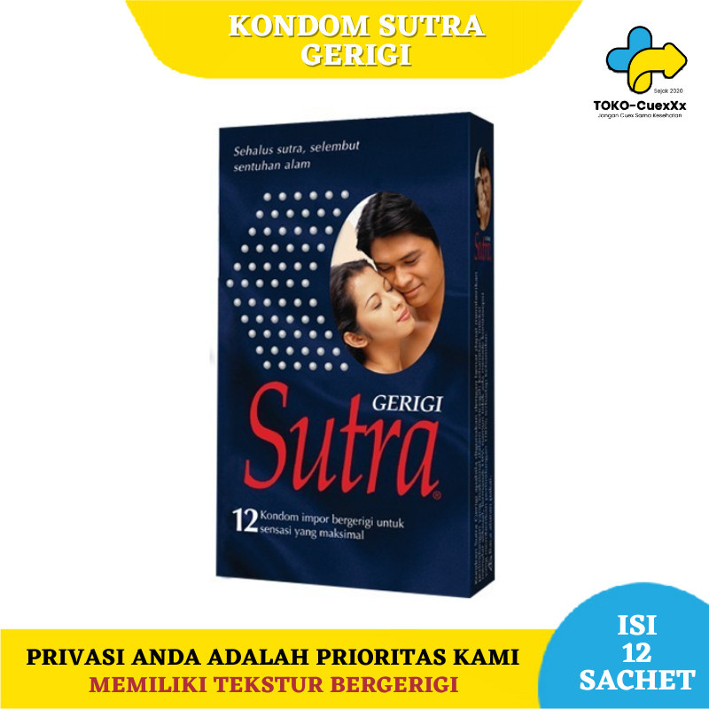 Kondom Sutra Gerigi isi 12 Pcs Condom Bergerigi Grigi Bergrigi Berbintil