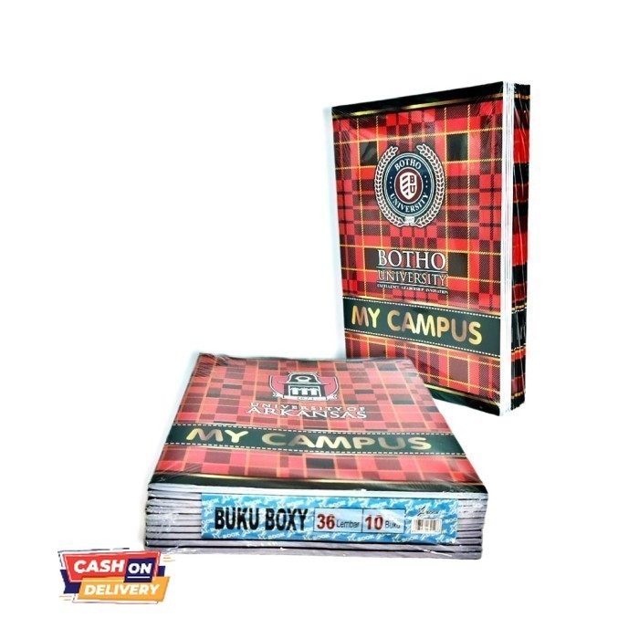

✨LARIS✨ -Buku Tulis CAMPUS X-Book 36 lembar PANJANG (PER PAK ISI 10)