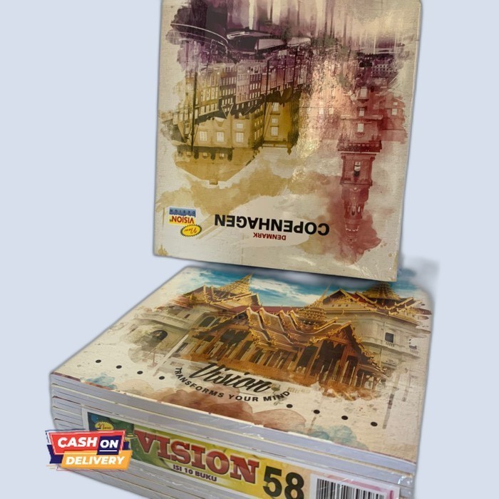 

✨LARIS✨ -buku tulis / buku /vision / vs 58 lembar grosir murah