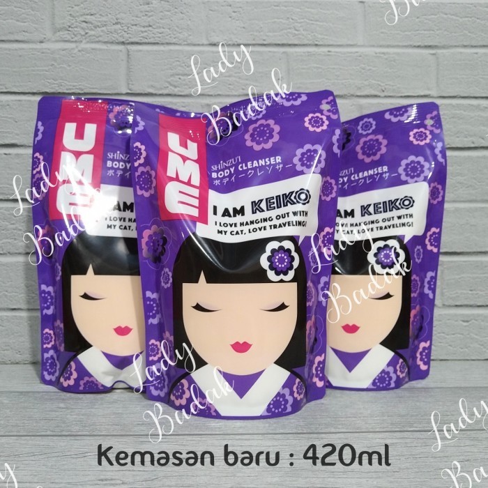 (3 in 1) Shinzui UME KEIKO 420ml 420 ml Sabun Cair