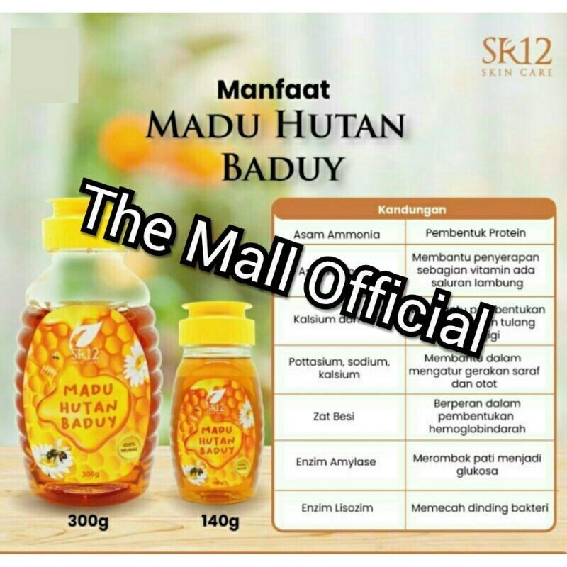 

Madu Hutan Baduy SR12 | Original Badui SR 12 145gram 300 gram Official Asli 100% Grosir Murah