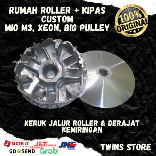 Pulley rumah roller mio m3 xeon custom - 1 Set Pulley
