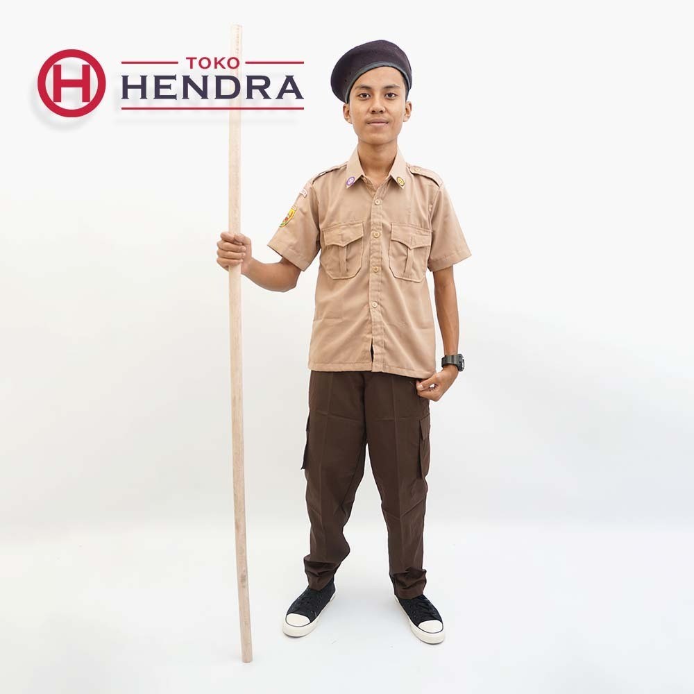 Tongkat Pramuka Polos | Tongkat Pramuka Panjang 160 cm