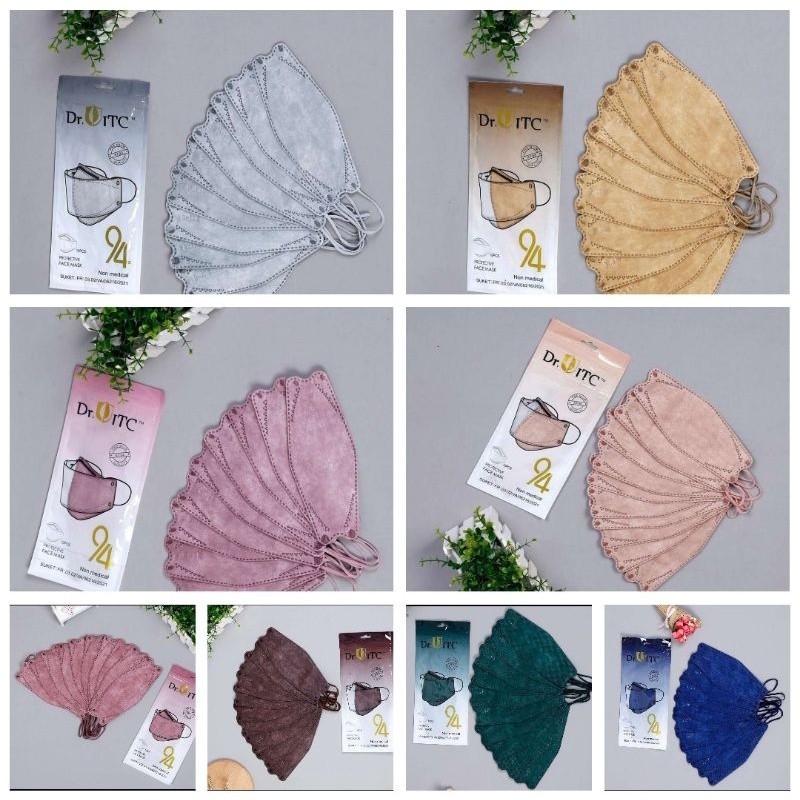 MASKER KF94 EARLOOP Y&B CARE ISI 10PCS