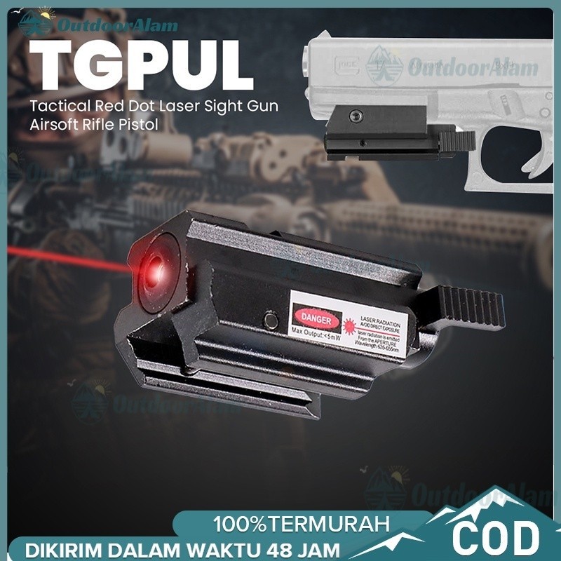 Tactical Red Dot Infrared Hunting Laser Sight Gun Mount Airsoft Rifle Pistol 11mm - LS15 - Red Tacti