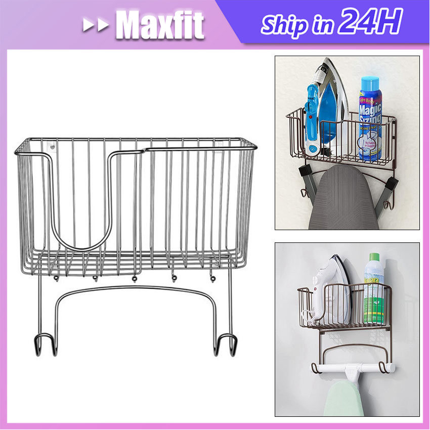 Rak Besi Gantung Serbaguna Rak Setrika Gantung Dengan Pengait / Tempat Setrika Gantung / Holder Setr