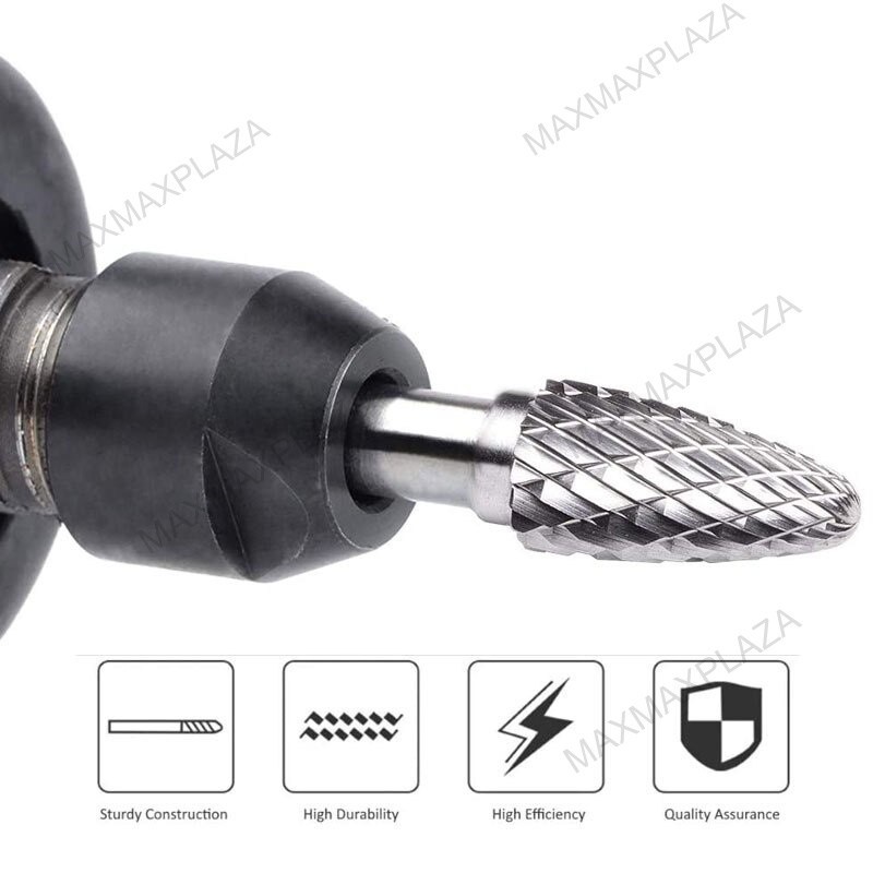 Tokofinaaaa Mata Bor Tuner Porting 1 Set Lengkap Isi 10 Pcs Mata Bor Cuner Porter Tungsten Carbide