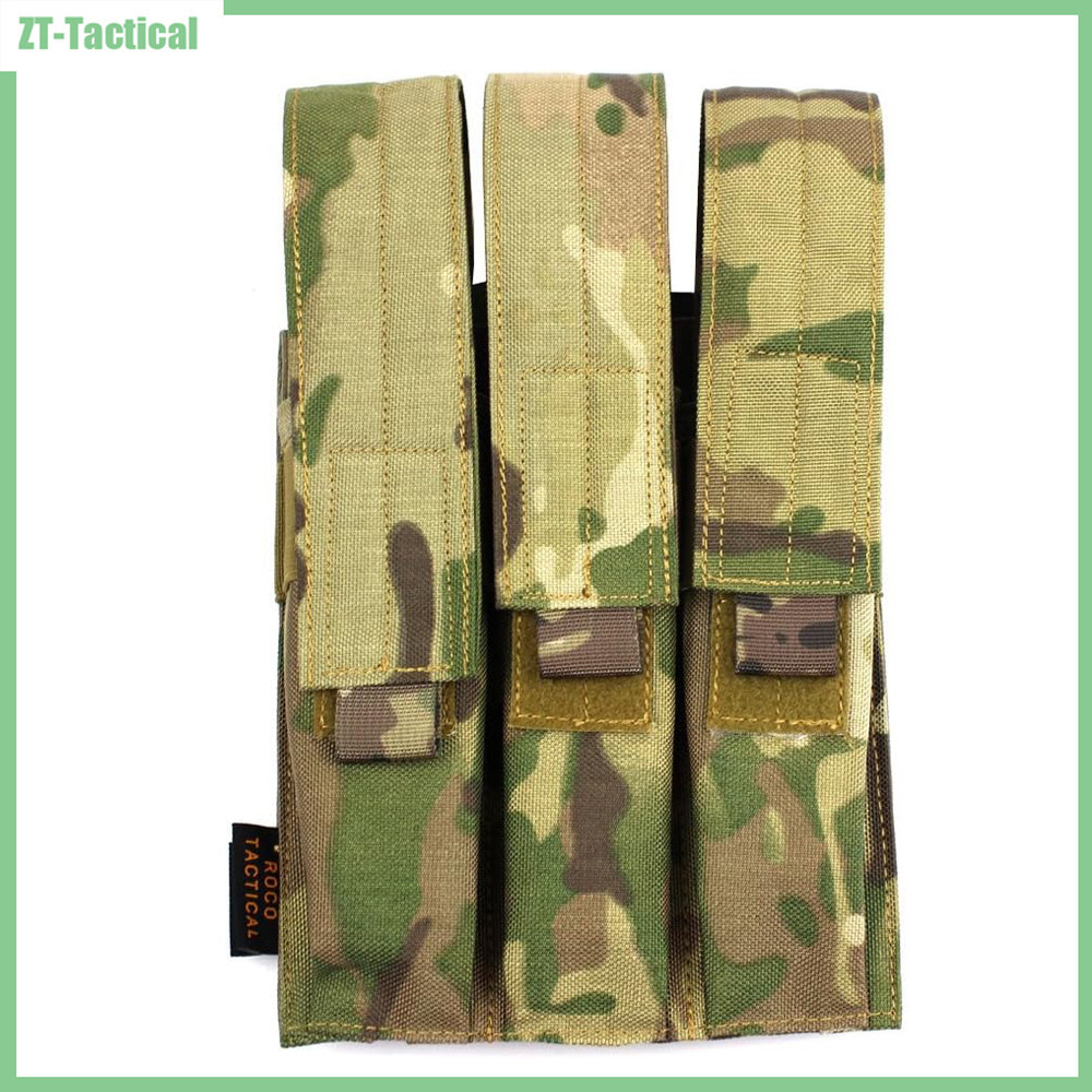 Tactical Triple Mag Pouch for KRISS/MP7 Magazine Military Molle Triple Magazine Pouch