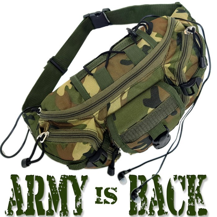 Tas Pinggang army Tentara Pria - as tentara Selempang Laki laki - Hijau