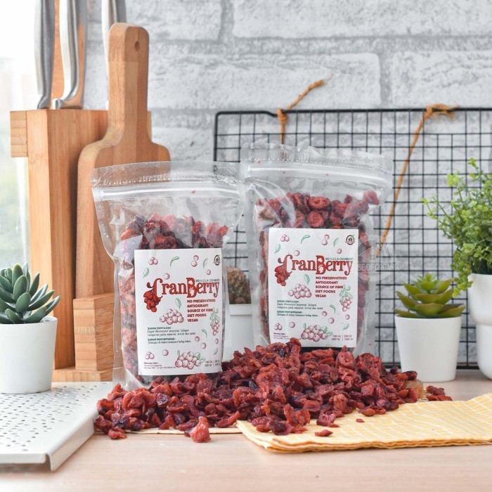 

[[ K23 - BEST SELLER ]] Dried Cranberry (Kranberry Kering) 500 Gr
