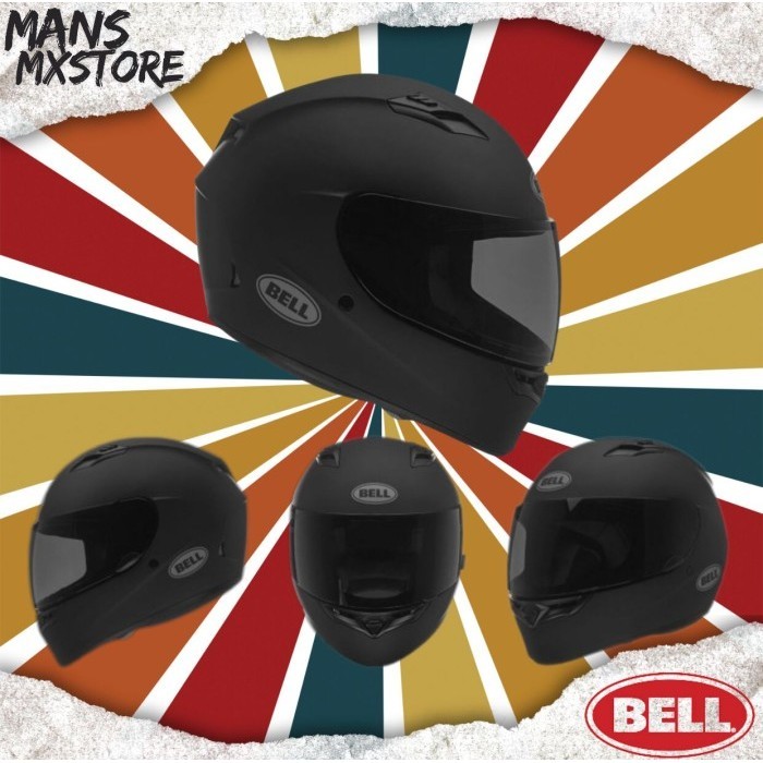 HELM BELL QUALIFIER BLACK MATT FULL FACE ORIGINAL BELL