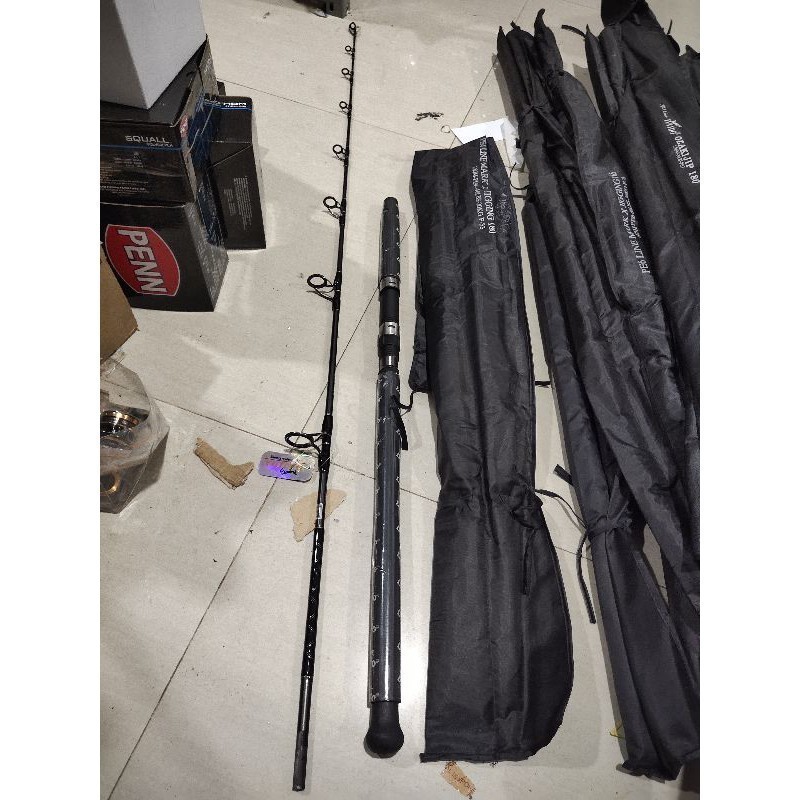 Joran Daido jigging solid carbon full panjang ozaki 165cm 180cm joran Daido ozaki