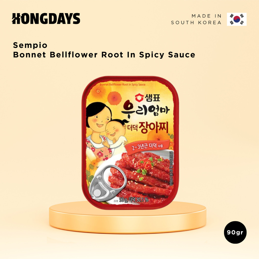 

Sempio Bonnet Bellflower Root in Spicy Sauce 90g - HONGDAYS