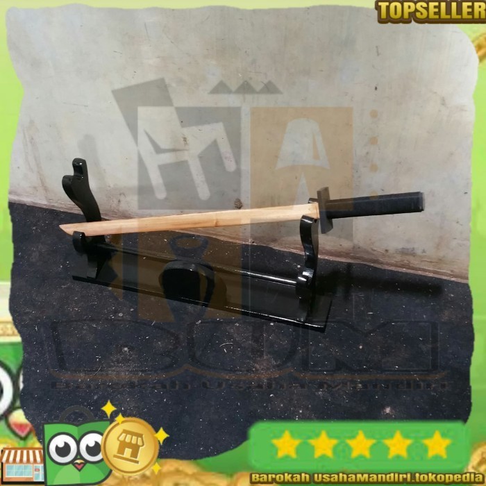 mainan pedang kayu ( katana samurai latihan wooden sword )