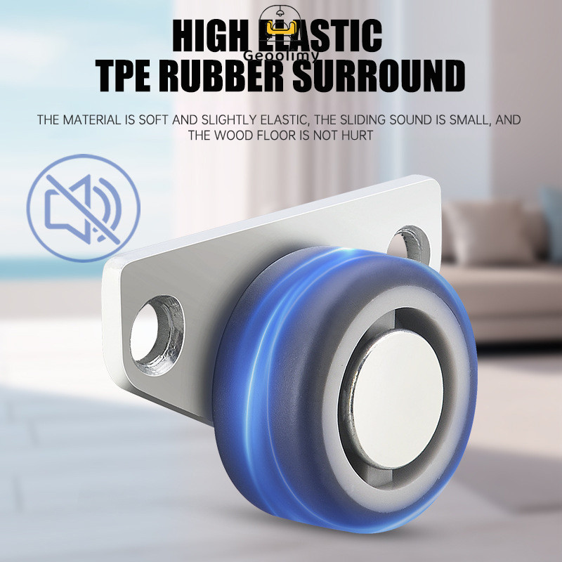 Roda Nilon / Roda Arah Pemasangan Samping / Roda Geser Bawah Pintu / Geoolimy