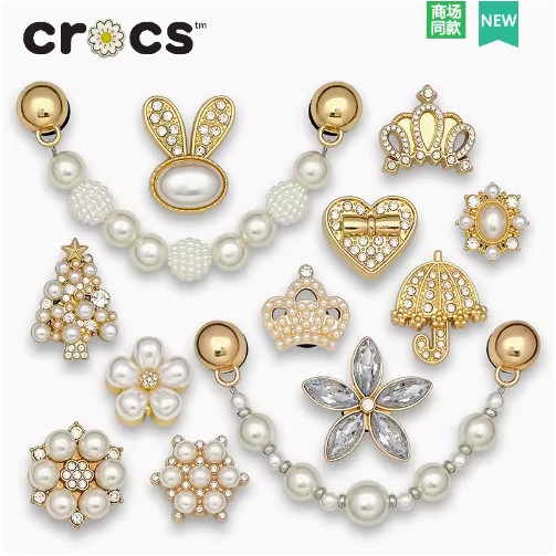 jibbitz for crocs/Jibbitz/jibbits/Charm Metal /Color series/jibbitz crocs girl/jibbitz crocs set