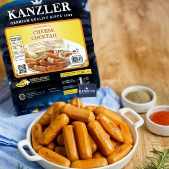

Kanzler Sosis Cheese Cocktail 500gr