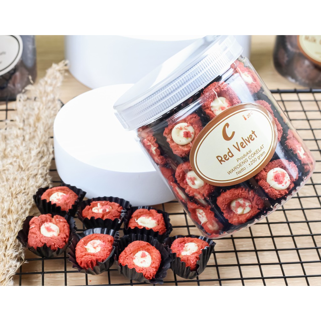 

Kue Kering Red Velvet Gluten Free 250gr by Warcok