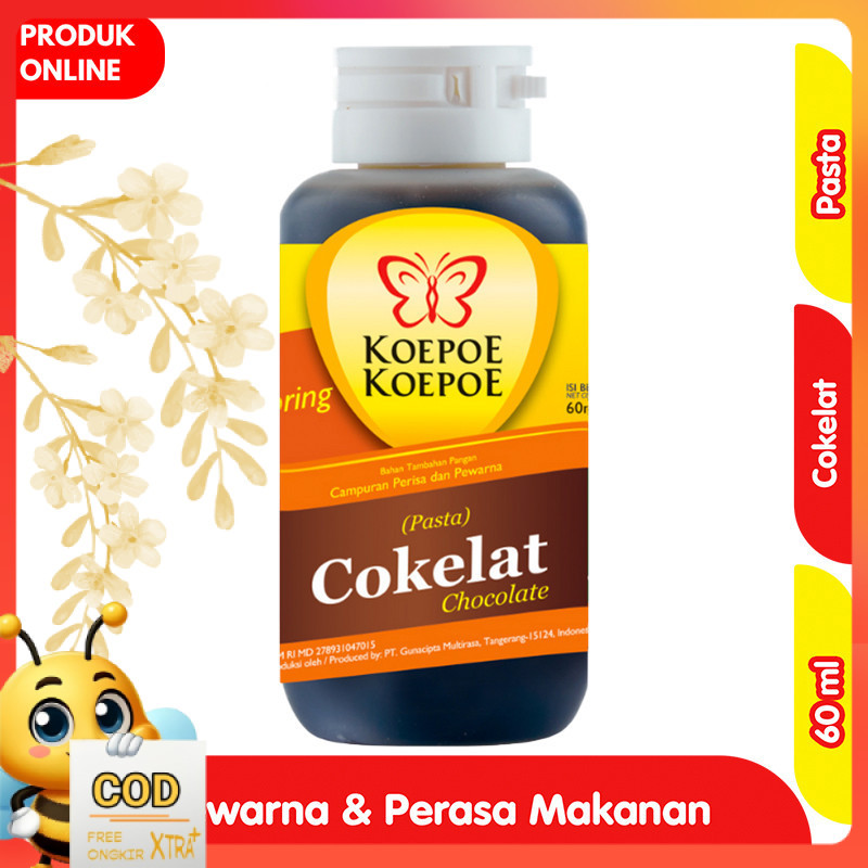 

Koepoe Koepoe Pasta Pewarna & Perasa Cokelat 60 ml