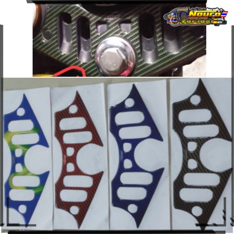 Aksesoris emblem stiker segitiga Yamaha R15 v2 V3 berkualitas terbaik termurah