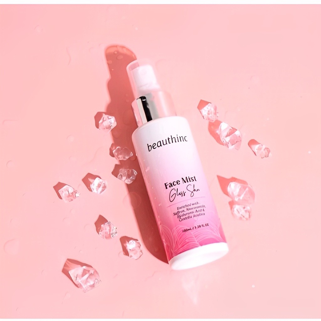 SKINHELLO - READY BEAUTHINC FACE MIST GLASSKIN FACE MIST GLASS SKIN BEAUTHINC BPOM FACE MIST SAFFRON