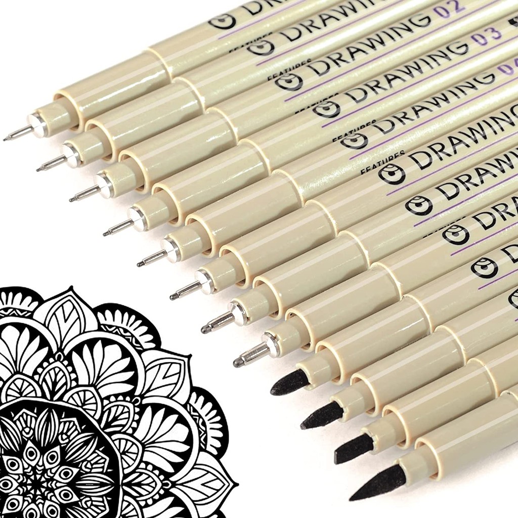 

Pigma Micron Pen Marker Pen Drawing Pen 003 005 01 02 03 04 1.0 2.0 3.0 Brush Art Markers Designer Drawing Sketch Pen Supplies