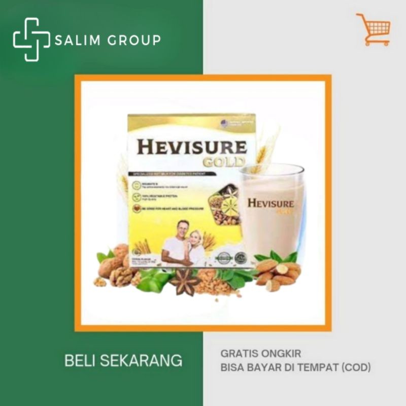 

HEVISURE GOLD MILK SUSU OBAT DIABETES KENCING MANIS INSULIN PANKREAS 12 SACHET