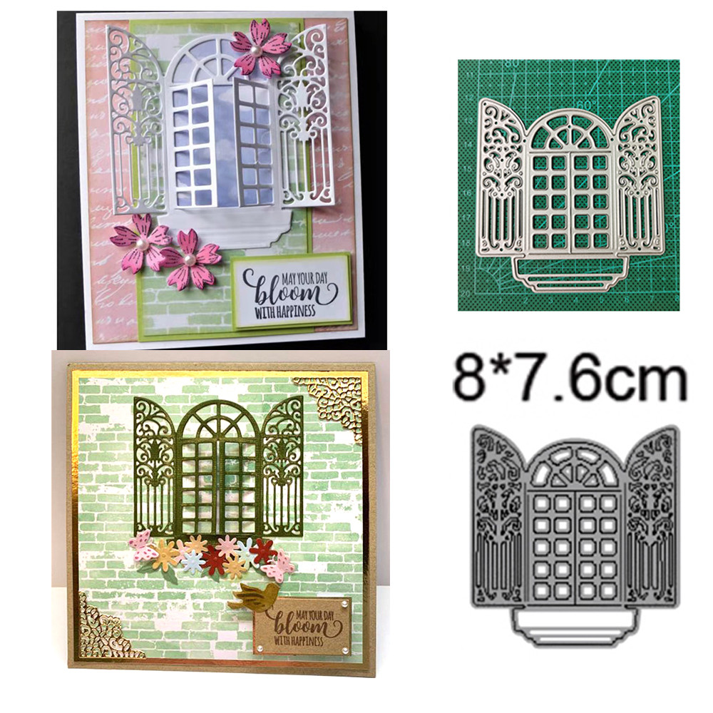 

Metal Cutting Die Open Window Craft Scrapbook Card Decorative Template For Diy Album Paper Card Die Stencil