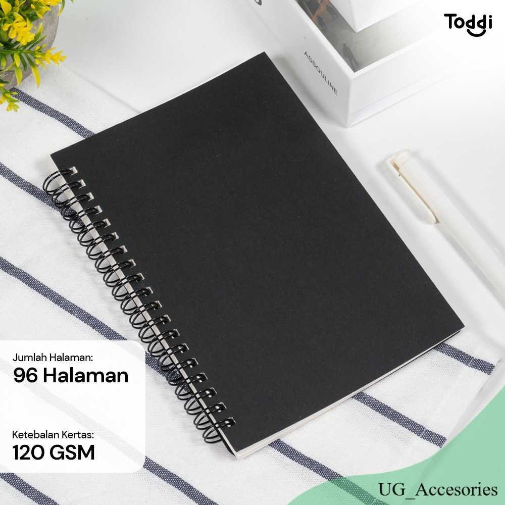 

Toddi Buku Jurnal Softcover Notebook Diary 120GSM 96 Halaman Blank - BQ-N14