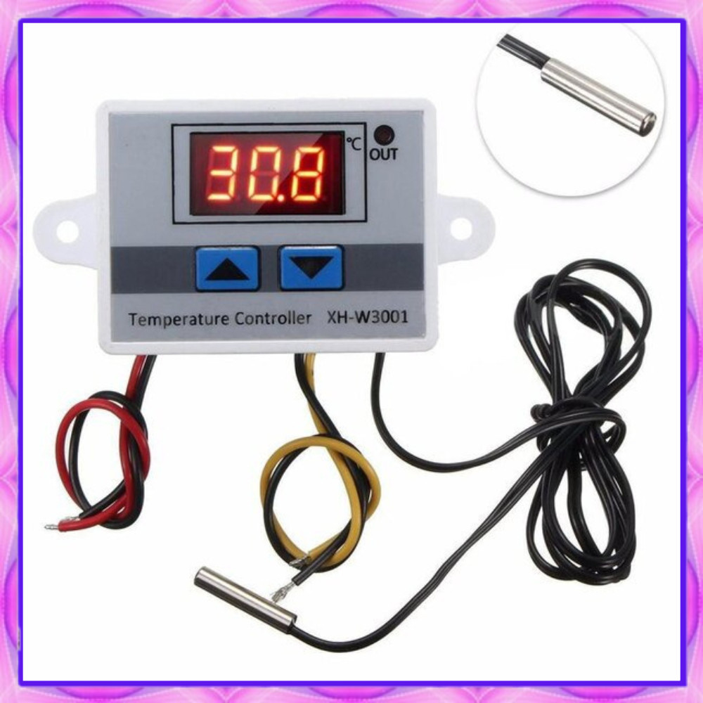 Termostat Digital XH-W3001 Pengatur Suhu Panas Alat Penetas Telur 220V-COD