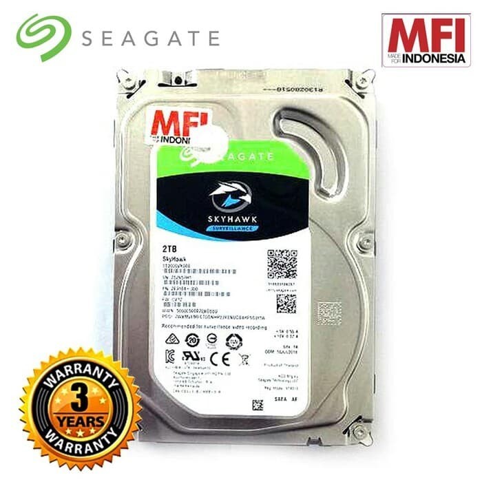 Harddisk Seagate Skyhawk 2TB MFI