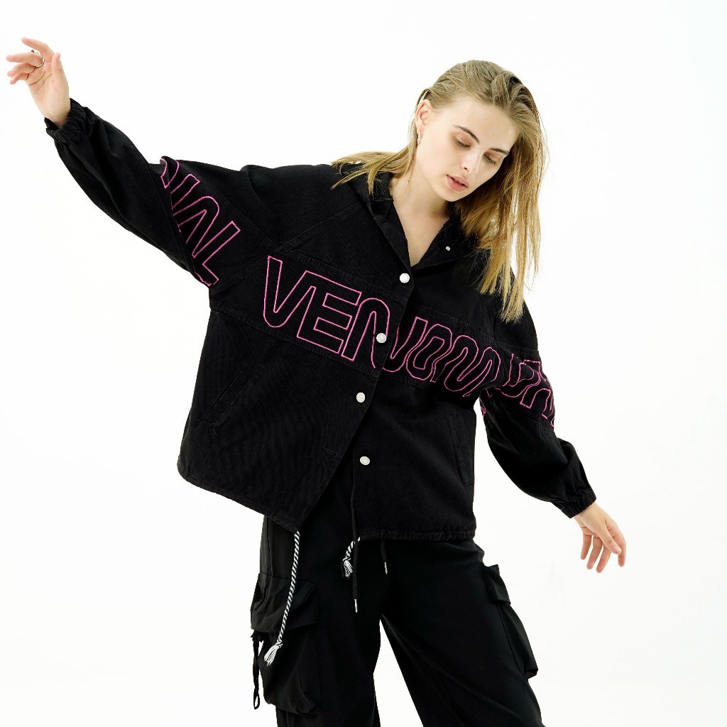 [BEST DEALS] AMR ORIGINAL -  JAKET JEANS ORIGINAL STYLE VENOM 2205 - DENIM JACKET BOYFRIEND HOODIE T