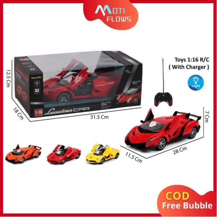 Mainan Mobil RC LUXURIOUS CAR SCALE 1:16 Lamborghini Remote Control