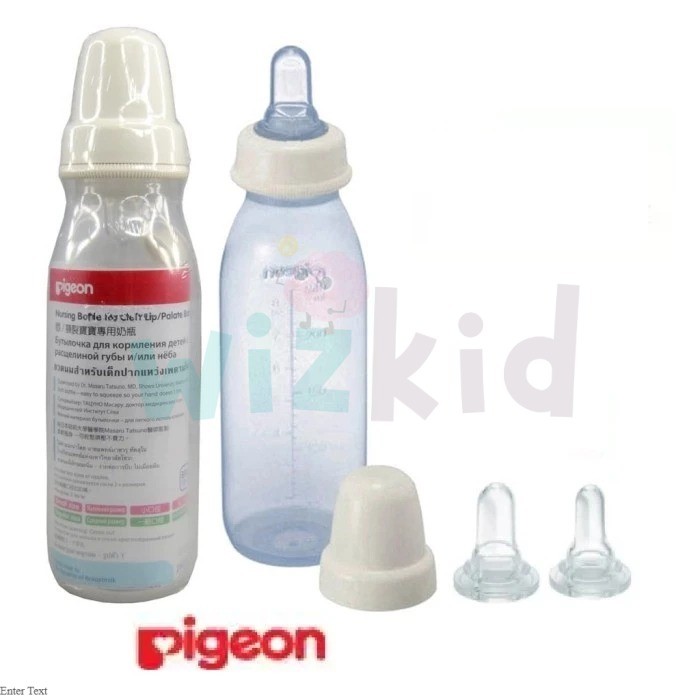 Pigeon Dot bayi for cleft palate baby dot botol susu nipple silicone untuk bibir sumbing