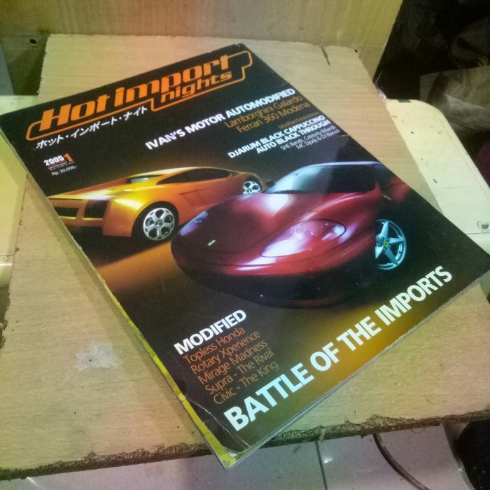 majalah Hot import nights Juni 2005.