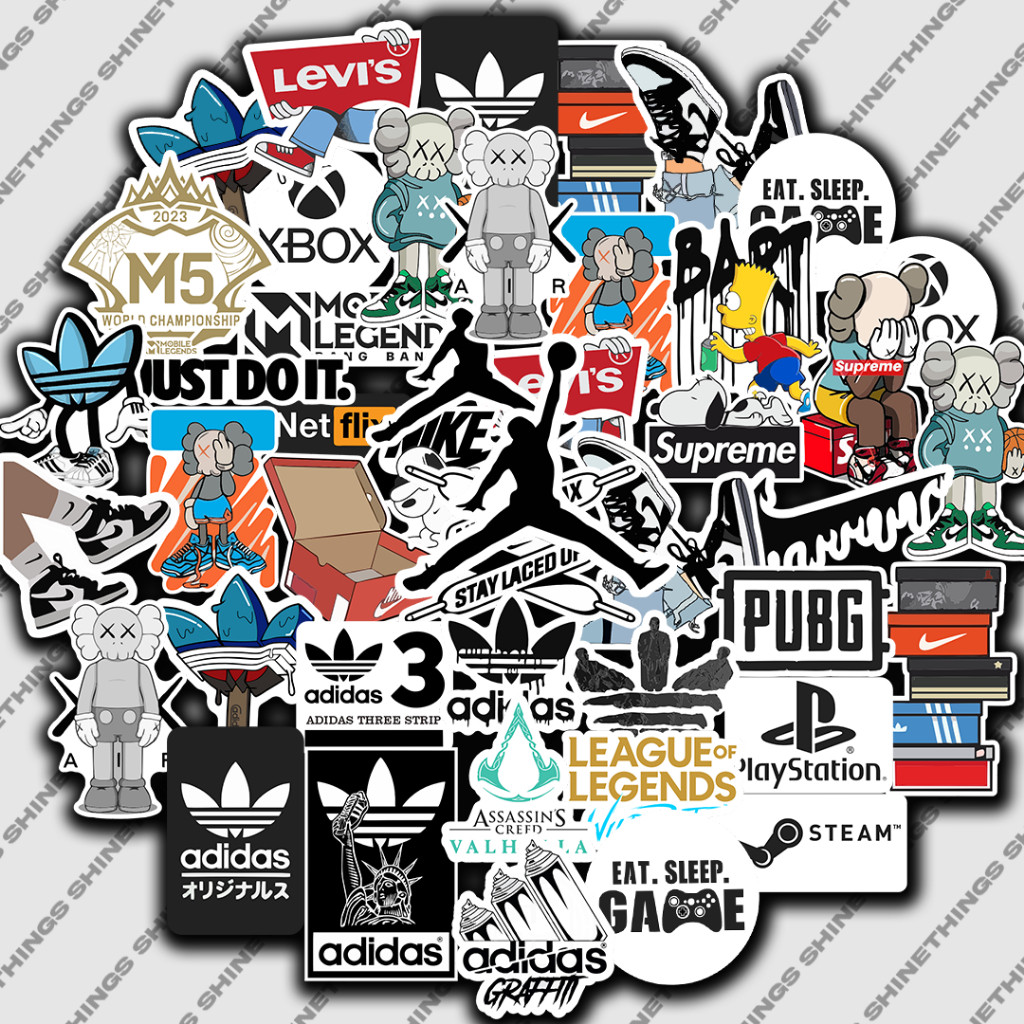 

Stiker Aesthetic Hypebeast Brand Case Hp -- Stiker Nike Sticker Nike Air Jordan