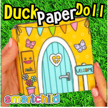 BUKU BEBEK KERTAS VIRAL PAPER DUCK BP BPAN KERTAS PERMAINAN EDUKASI ANAK PAPER DOLL