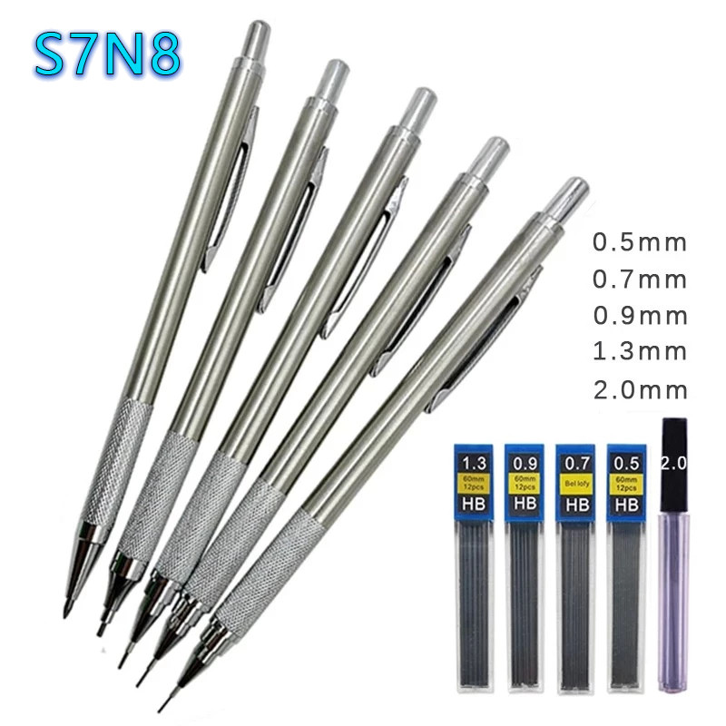 

【Pengiriman 24 jam】Y&X Pensil Mekanik 0.5 / 0.7 / 0.9 / 1.3 / 2.0mm Pensil Logam Gambar SEKOLAH DASAR KELAS