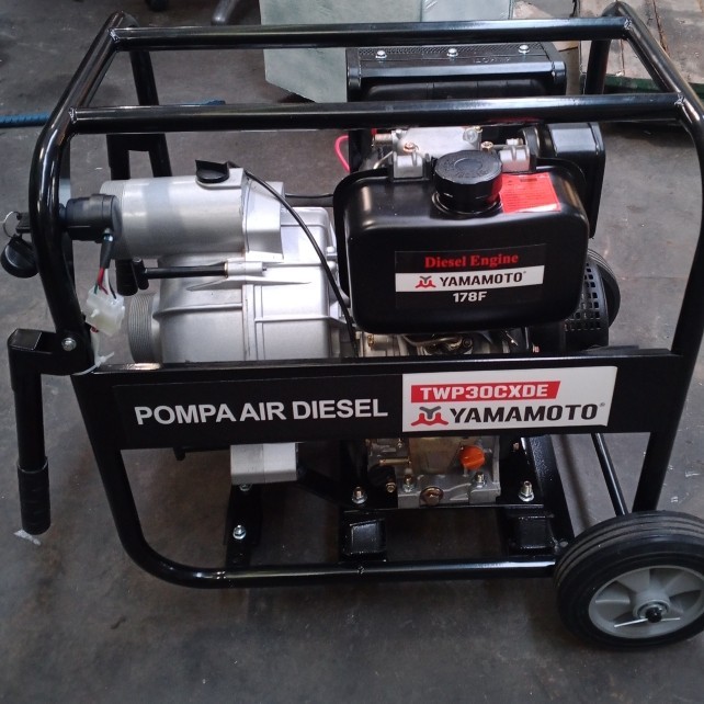 Pompa Air Diesel 3 Inch Pasir Lumpur Irigasi Alkon Water Pump Yamamoto Twp30cx