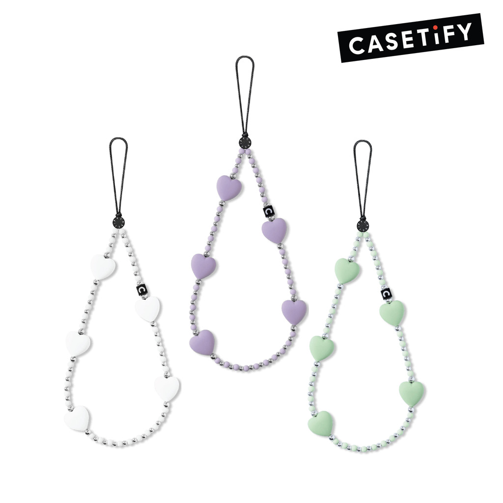 Bracelet Gantungan HP Casetify Heart