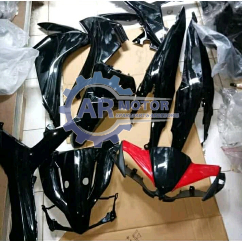 FULL BODY HALUS HONDA BLADE NEW 110 KARBU HITAM