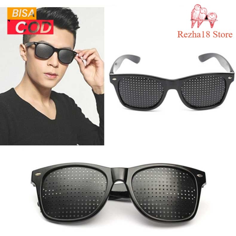 R18 Kacamata Pinhole Kacamata Terapi Anti Myopia Pinhole Glasses