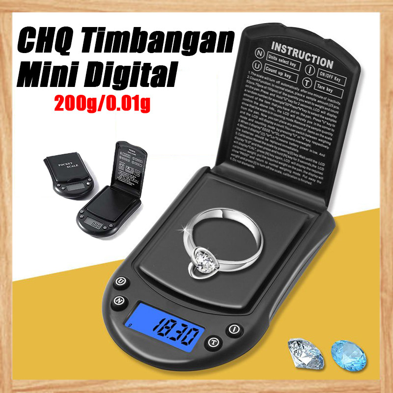 Timbangan Mini Digital  / Timbangan Perhiasan / Timbangan Emas Pocket Scale/timbangan Emas Akurat