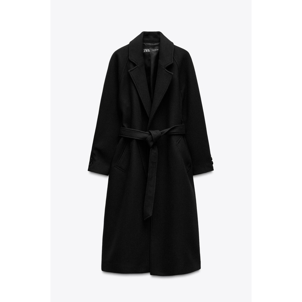 ( TOP2887 )  ZARA Long coat panjang jacket jaket winter musim dingin autumn/spring dewasa - polyeste