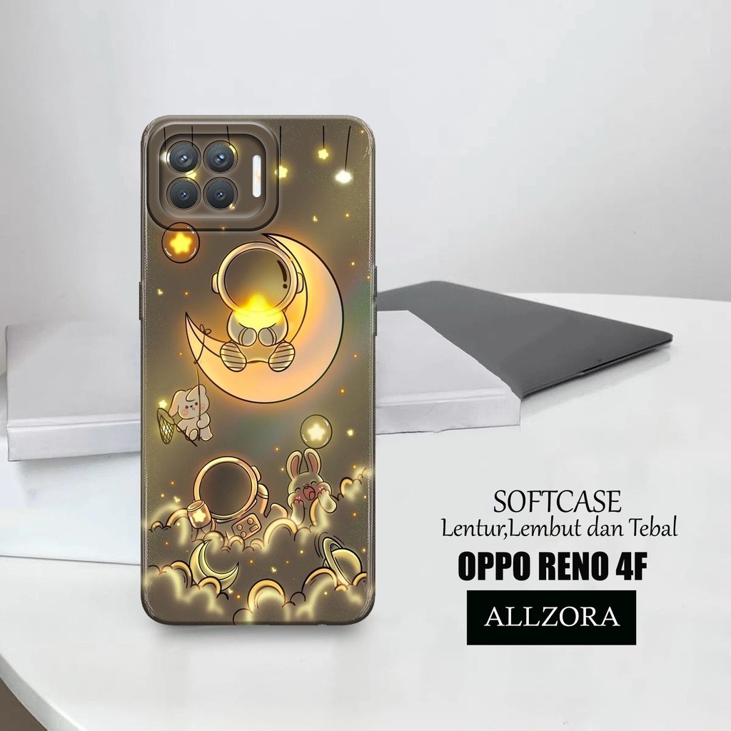 Case Hp Oppo Reno 4F - [ ASTRONOT ] Casing Oppo Reno 4F Terbaru - Kesing Hp Oppo Reno 4F - Silikon O