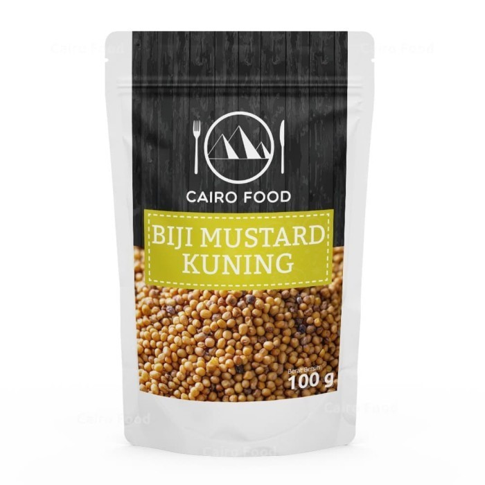 

New Biji Mustard Kuning Cairo Food - 100 Gram